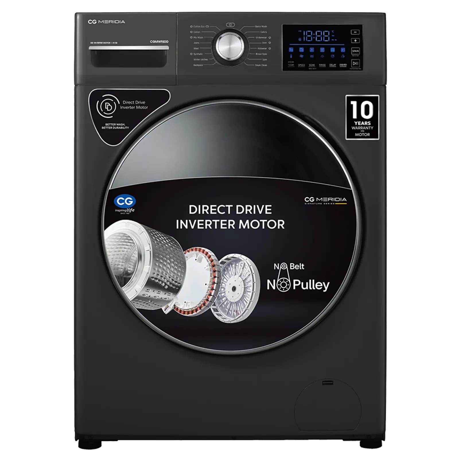 CG 8 kg Front Load Washing Machine