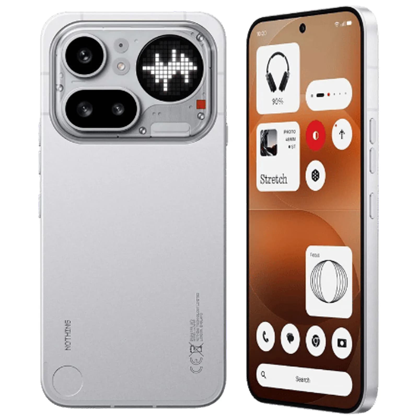 Nothing Phone (4a) Pro 12 GB + 256 GB Silver image 1 of 2