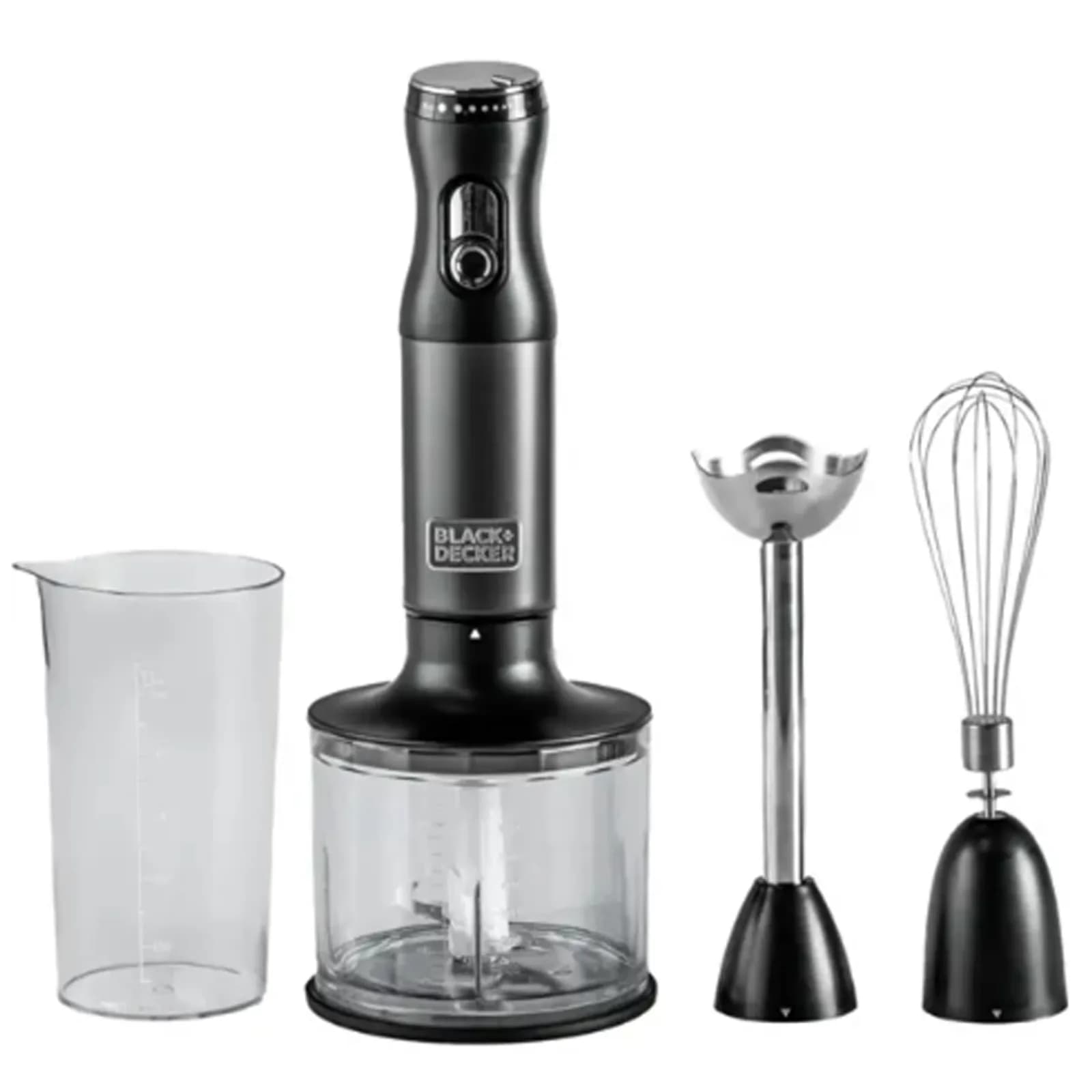 Black+Decker 600W Hand Blender with Chopper