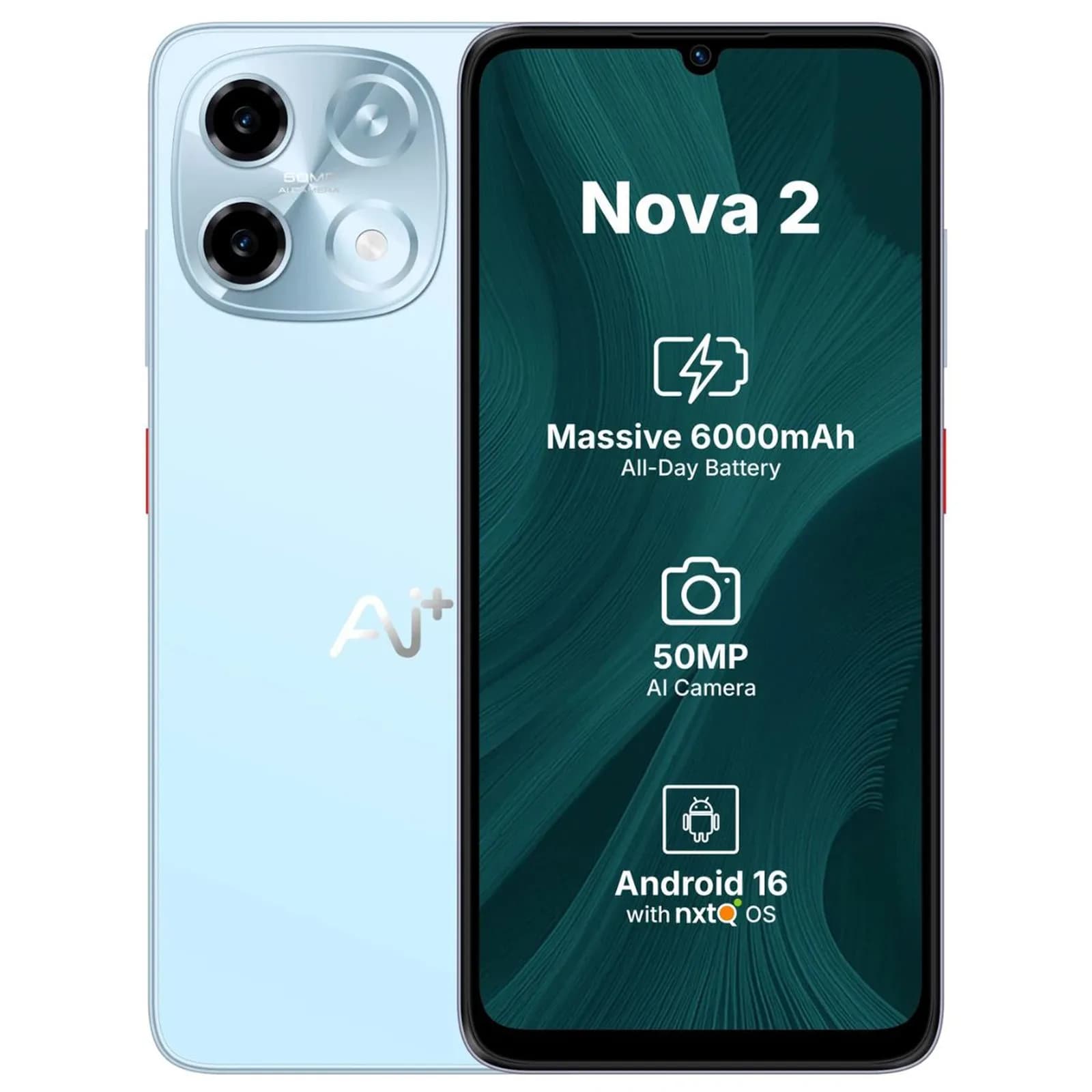 Ai+ Nova 2 5G 6 GB + 128 GB Blue