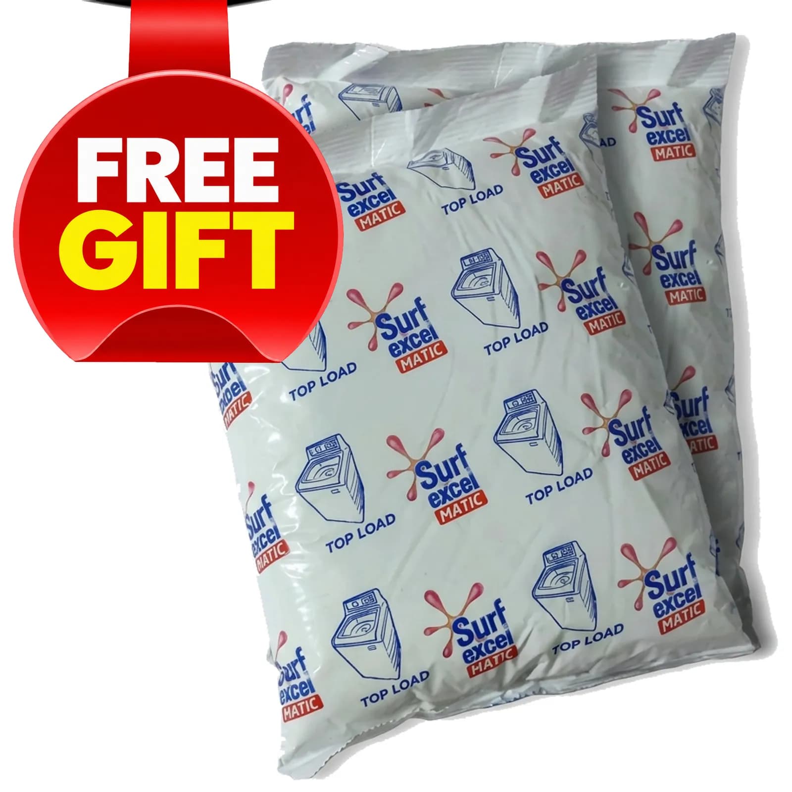 Surf Excel Matic Detergent, 2 kg free