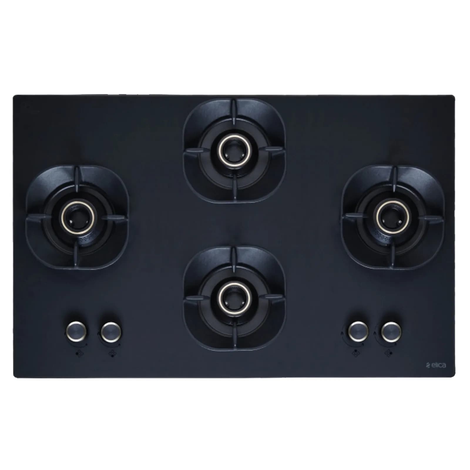Elica 4 Burner Glass Top Gas Stove
